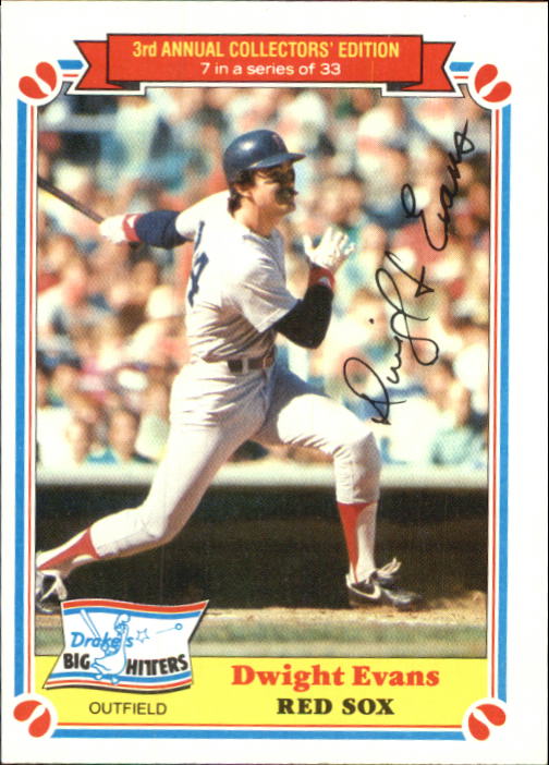1983 Drake's #7 Dwight Evans