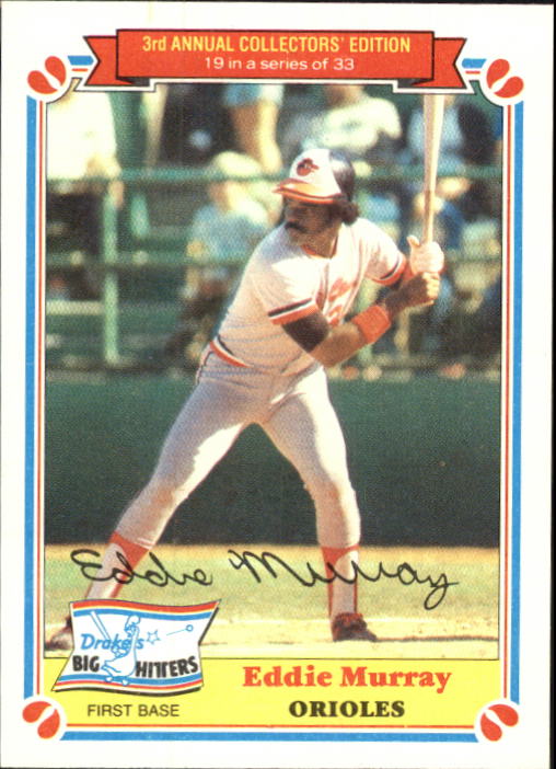 1983 Drake's #19 Eddie Murray
