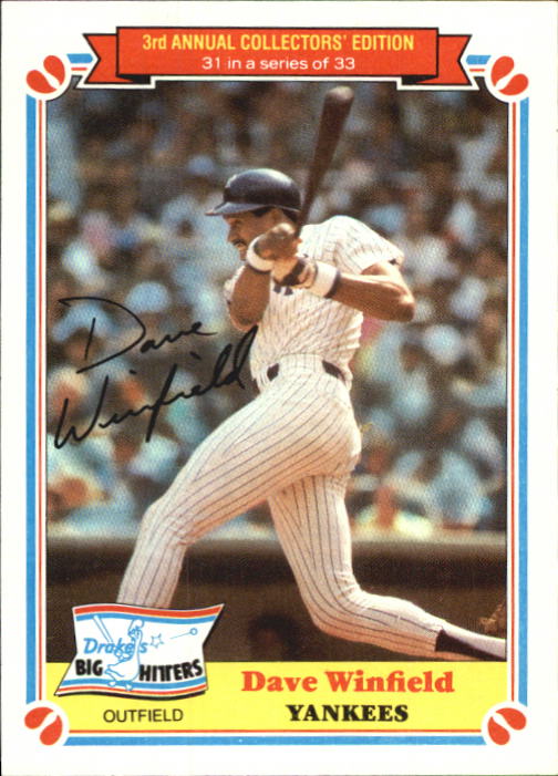 1983 Drake's #31 Dave Winfield