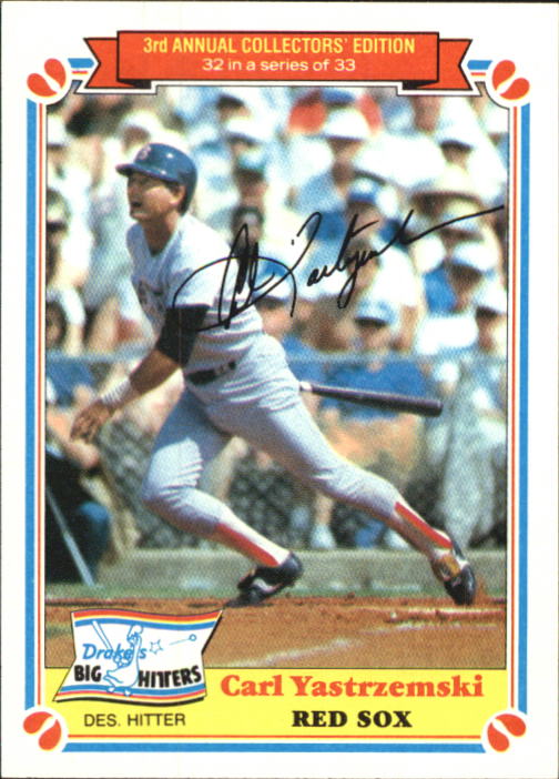 1983 Drake's #32 Carl Yastrzemski