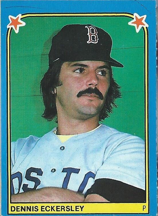1983 Fleer Stickers #63 Dennis Eckersley