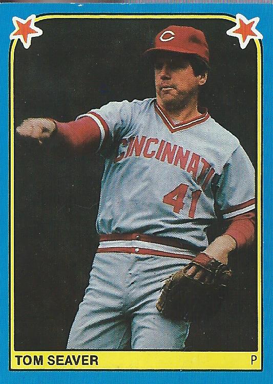 1983 Fleer Stickers #218 Tom Seaver