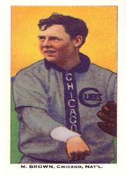 1983 Galasso T-206 Reprint #56 Frank Chance Batting