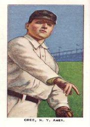 1983 Galasso T-206 Reprint #80 Birdie Cree