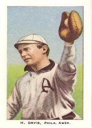 1983 Galasso T-206 Reprint #87 Harry Davis/Phila. AL/H.Davis on card