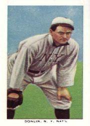 1983 Galasso T-206 Reprint #94 Mike Donlin Fielding