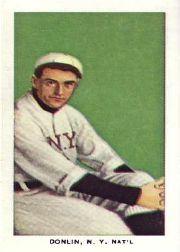 1983 Galasso T-206 Reprint #95 Mike Donlin Sitting
