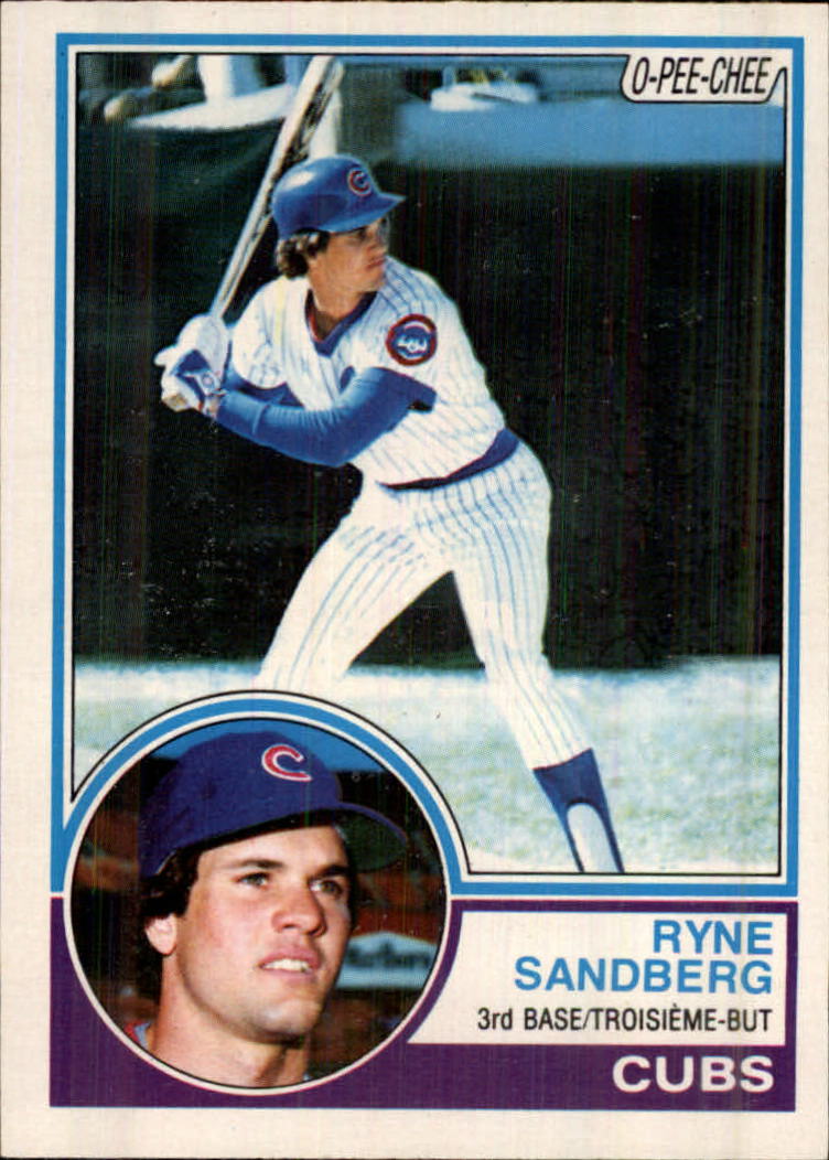 1983 O-Pee-Chee #83 Ryne Sandberg RC