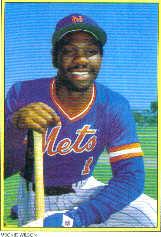 1983 Topps Glossy Send-Ins #2 Mookie Wilson
