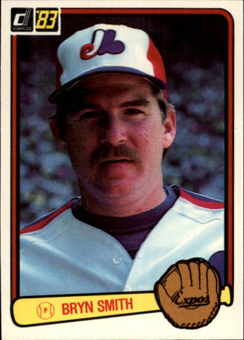 1983 Donruss #88A Bryn Smith FDC Byrn