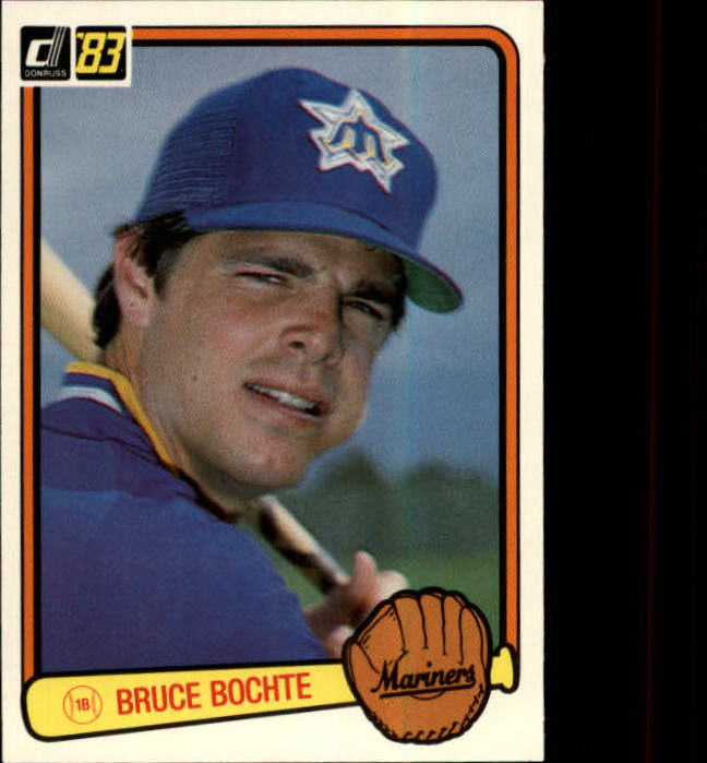 1983 Donruss #127 Bruce Bochte