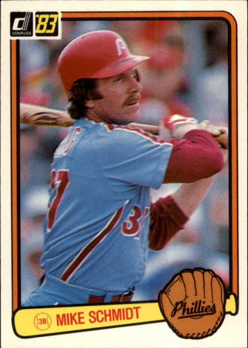1983 Donruss #168 Mike Schmidt