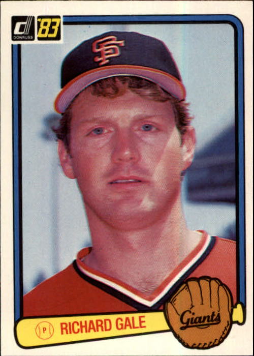 1983 Donruss #172 Rich Gale