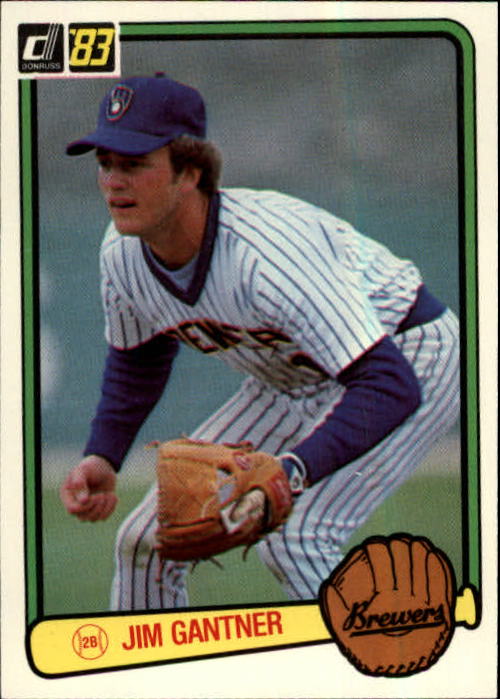 1983 Donruss #232 Jim Gantner