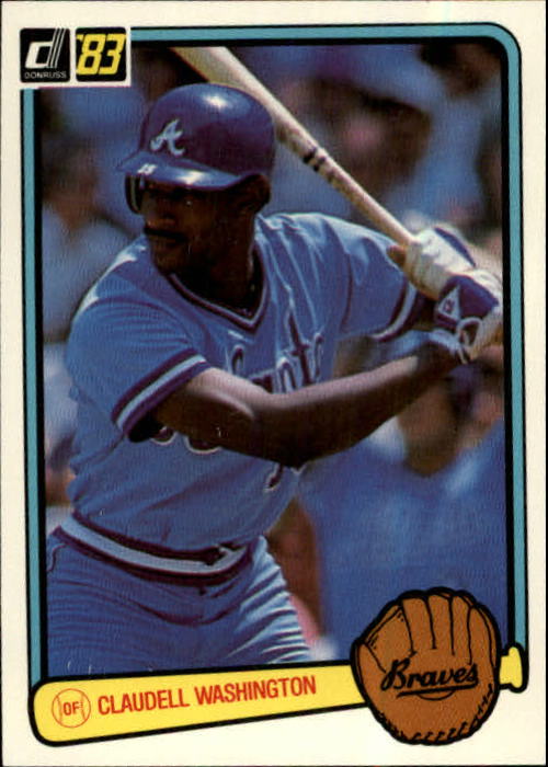 1983 Donruss #249 Claudell Washington