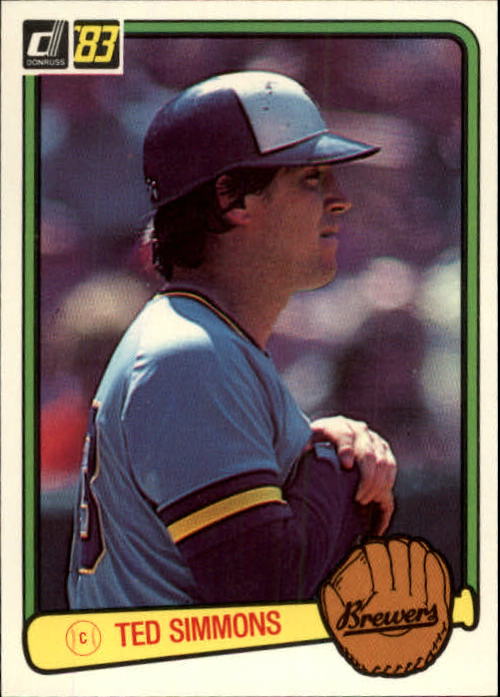 1983 Donruss #332 Ted Simmons