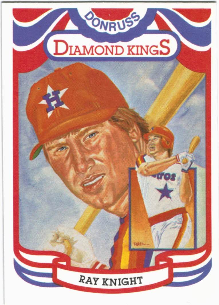 1984 Donruss #12A Ray Knight DK ERR