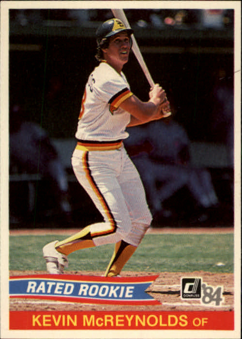 1984 Donruss #34 Kevin McReynolds RC