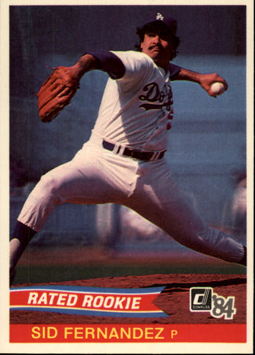 1984 Donruss #44 Sid Fernandez RC