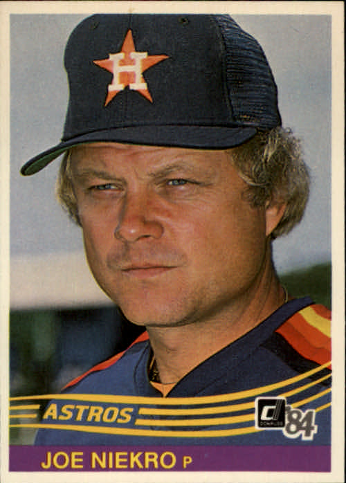 1984 Donruss #110 Joe Niekro