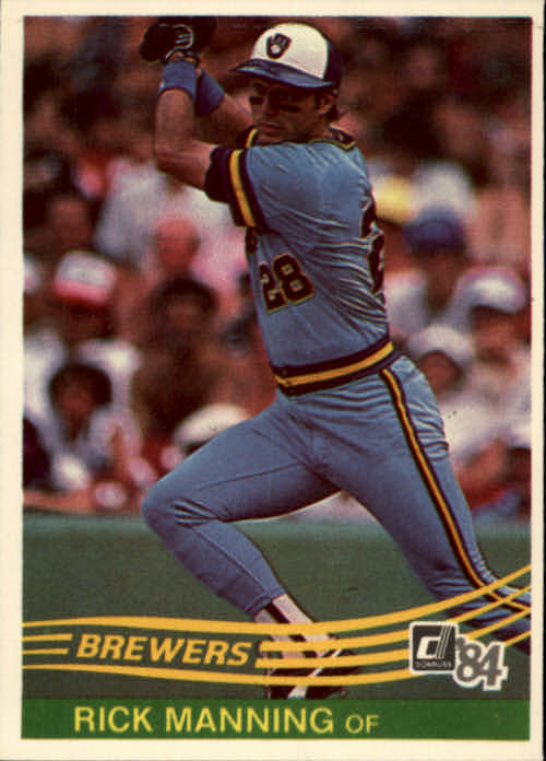 1984 Donruss #170 Rick Manning