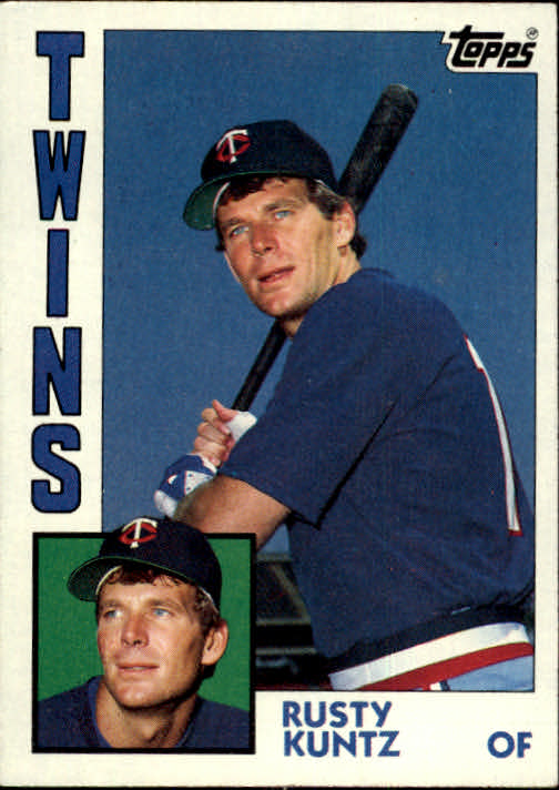 1984 Topps #598 Rusty Kuntz