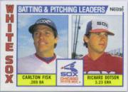 1984 Nestle 792 #216 White Sox TL/C.Fisk