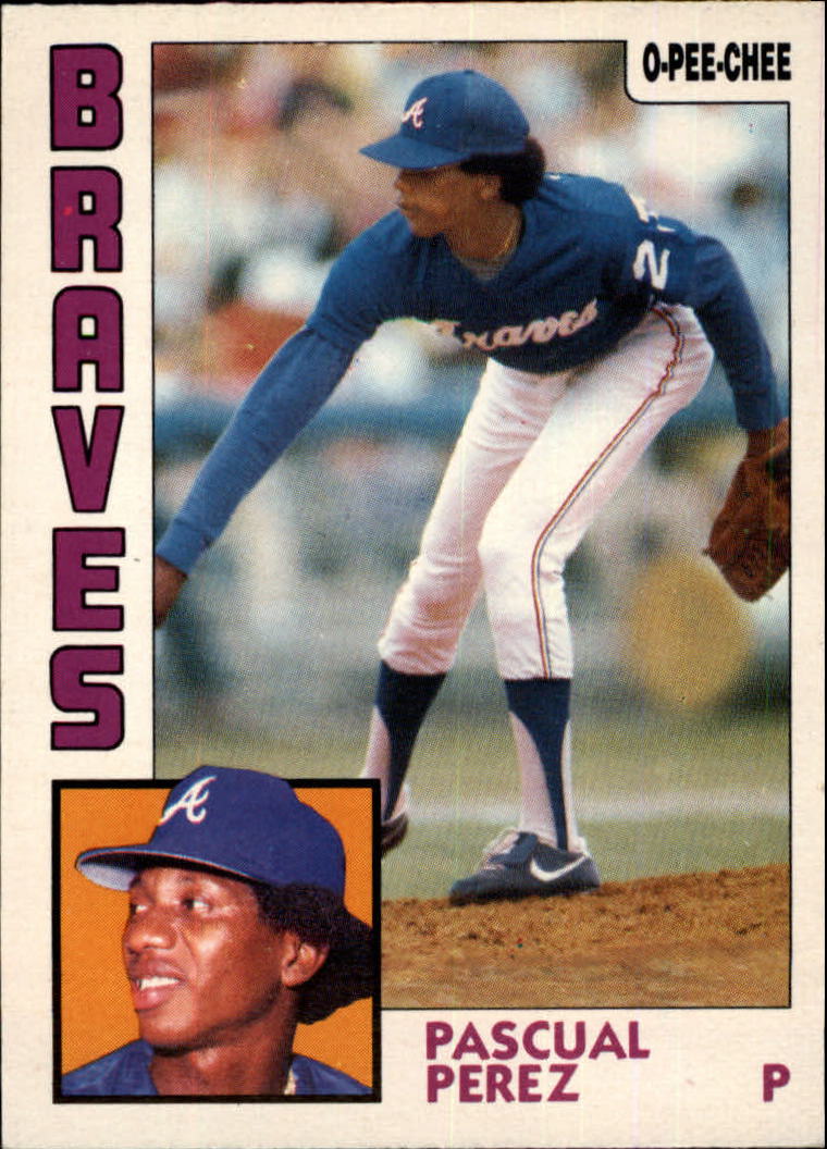 1984 O-Pee-Chee #1 Pascual Perez