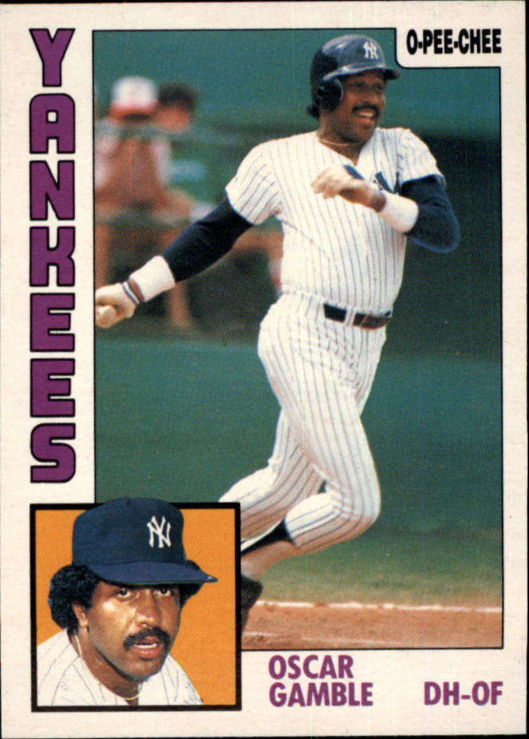 1984 O-Pee-Chee #13 Oscar Gamble