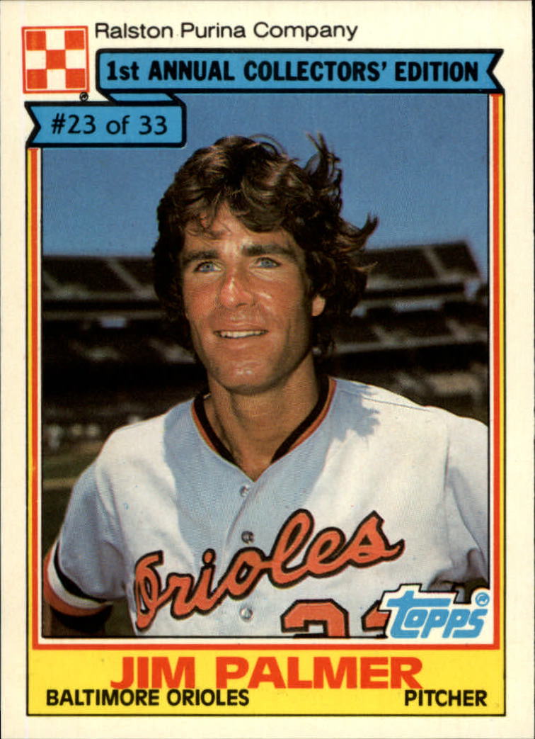 1984 Ralston Purina #23 Jim Palmer