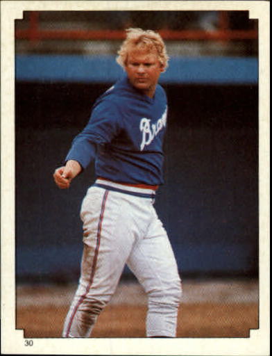 1984 Topps Stickers #30 Bob Horner