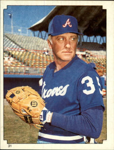 1984 Topps Stickers #31 Phil Niekro