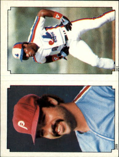 1984 Topps Stickers #201 Tim Raines (289)