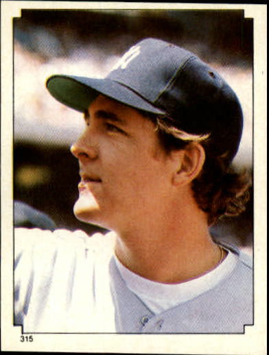 1984 Topps Stickers #315 Dave Righetti