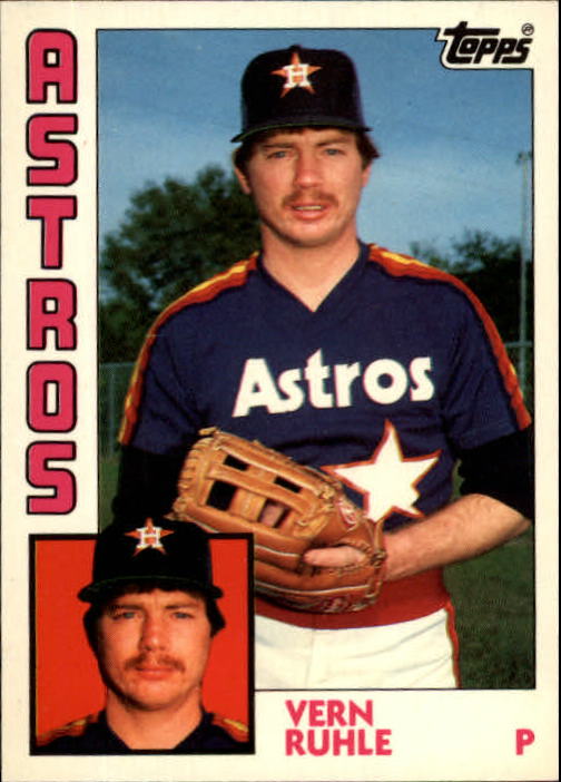 1984 Topps Tiffany #328 Vern Ruhle
