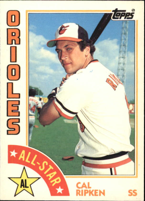 1984 Topps Tiffany #400 Cal Ripken AS