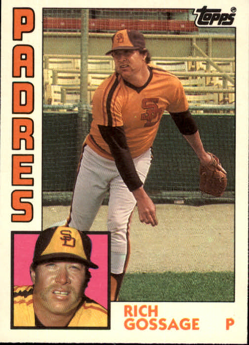 1984 Topps Traded #43T Rich Gossage