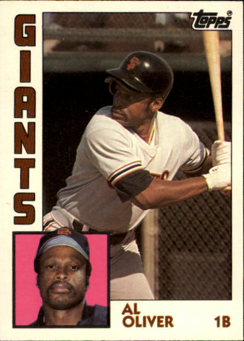 1984 Topps Traded #87T Al Oliver