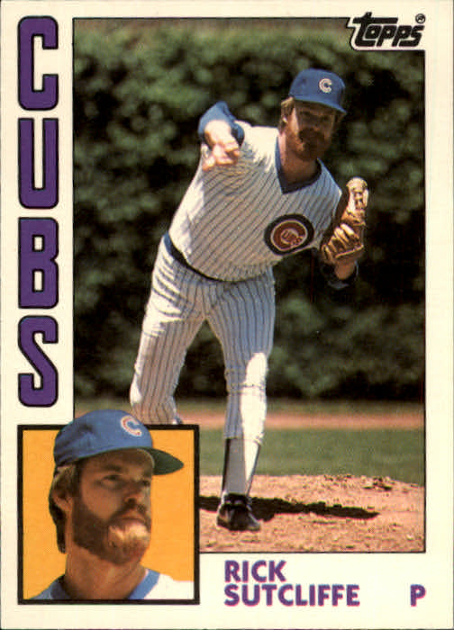 1984 Topps Traded #115T Rick Sutcliffe