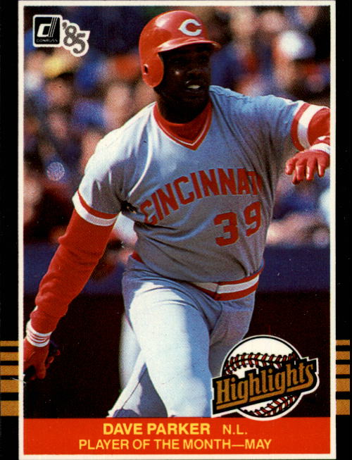1985 Donruss Highlights #13 Dave Parker