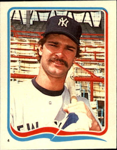 1985 Fleer Star Stickers #4 Don Mattingly