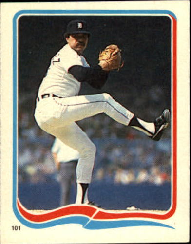 1985 Fleer Star Stickers #101 Willie Hernandez