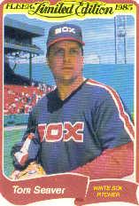 1985 Fleer Limited Edition #34 Tom Seaver
