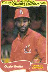 1985 Fleer Limited Edition #35 Ozzie Smith