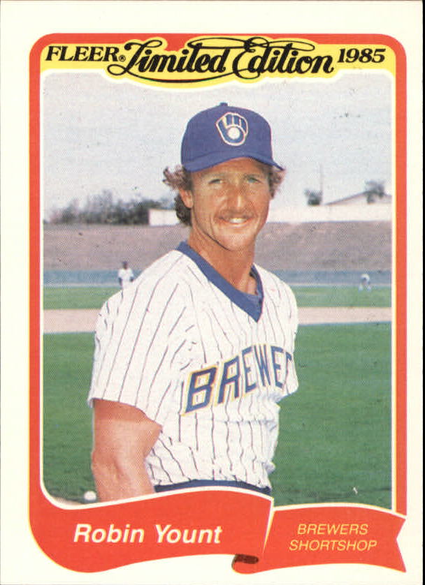 1985 Fleer Limited Edition #44 Robin Yount