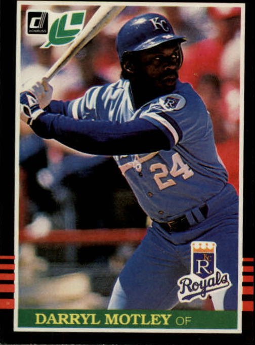 1985 Leaf/Donruss #69 Darryl Motley