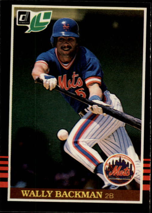 1985 Leaf/Donruss #79 Wally Backman