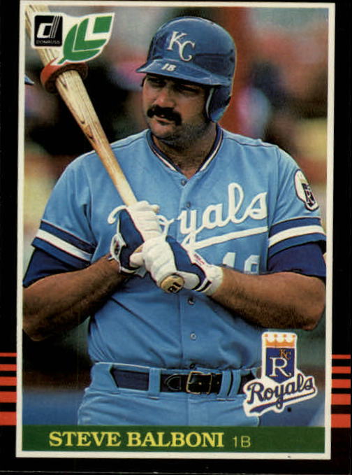 1985 Leaf/Donruss #95 Steve Balboni