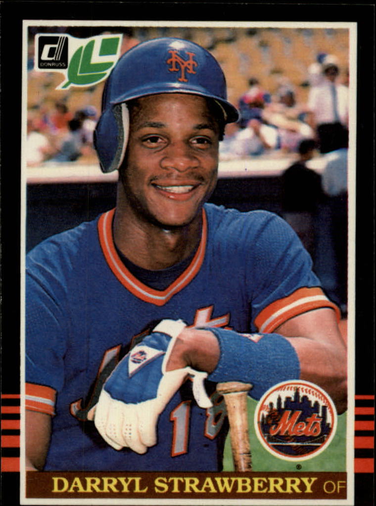1985 Leaf/Donruss #159 Darryl Strawberry