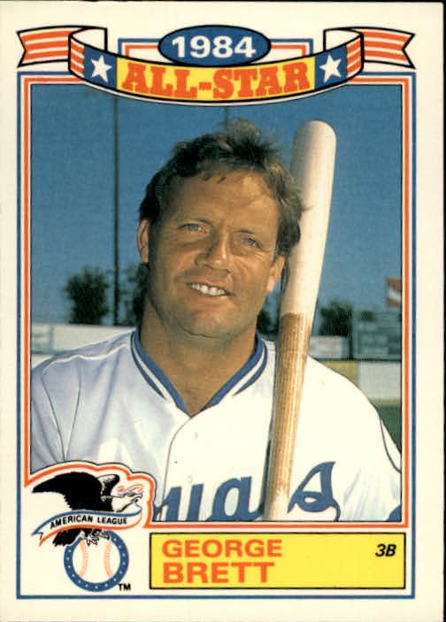 1985 Topps Glossy All-Stars #15 George Brett
